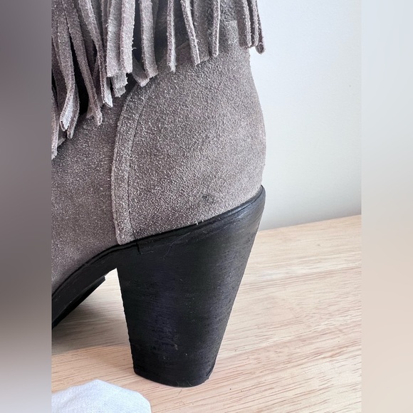 Joie Fringe Booties - Picture 7 of 7